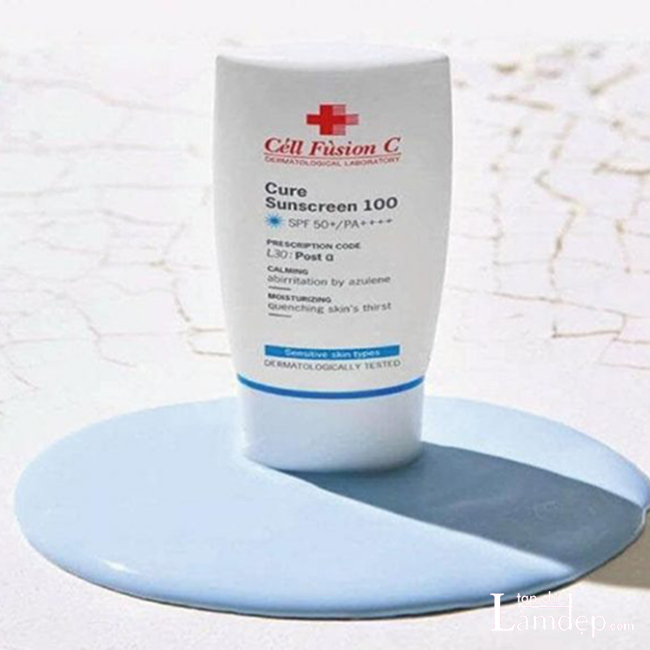 Kem chống nắng Cell Fusion C Cure Sunscreen 100 SPF 50+
