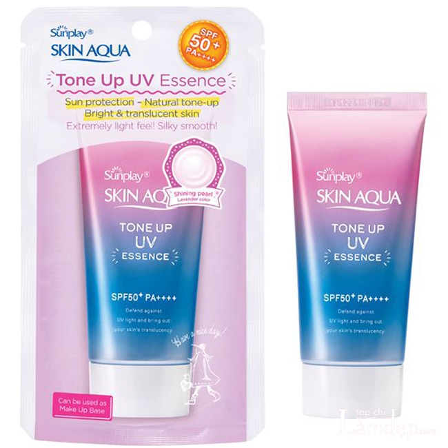 Kem chống nắng cho da mụn Skin Aqua Tone Up UV Essence 