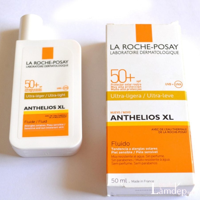 Kem chống nắng La Roche Posay Anthelios XL Fluid Ultra-Light phù hợp mọi loại da