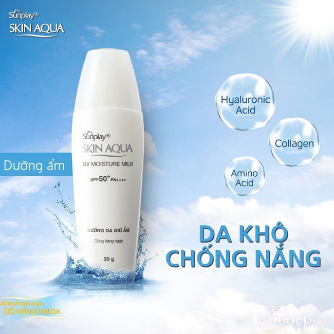 Kem chống nắng toàn thân Sunplay Skin Aqua UV Moisture Milk