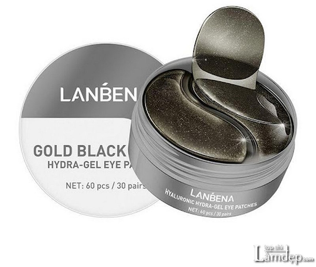 Mặt nạ mắt Lanbena tinh chất ngọc trai đen và collagen