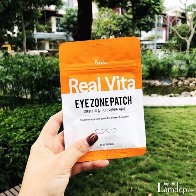Mặt nạ mắt Real Vita Eyezone Patch có tốt không?