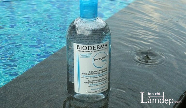 Bioderma xanh dương Hydrabio H2O với thiết kế đơn giản