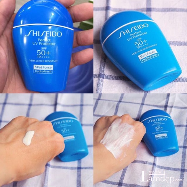 Chất kem của Shiseido WetForce UV Perfect Protector