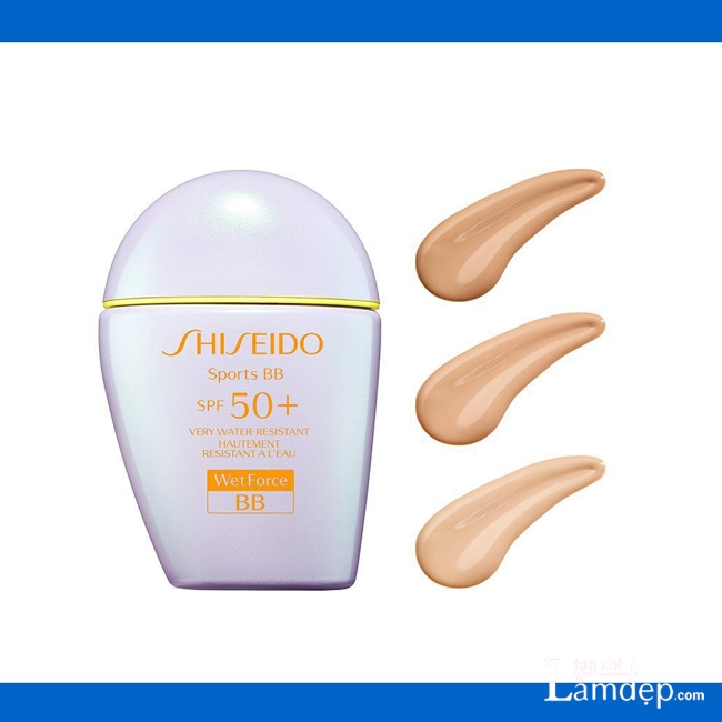 Kem chống nắng Shiseido Sports BB Broad Spectrum hỗ trợ trang điểm che khuyết điểm