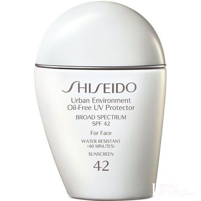 Kem chống nắng Shiseido Urban Environment Oil-Free thành phần thảo dược