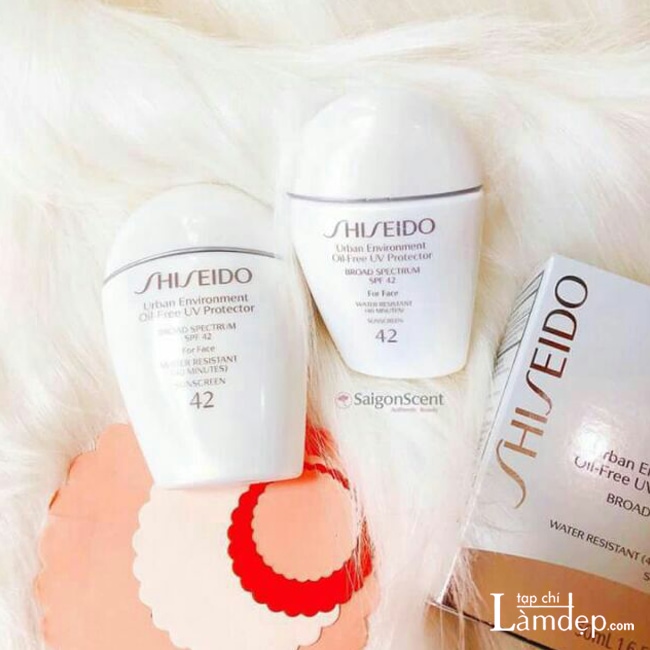 Kem chống nắng Shiseido Urban Environment Oil-Free UV Protector