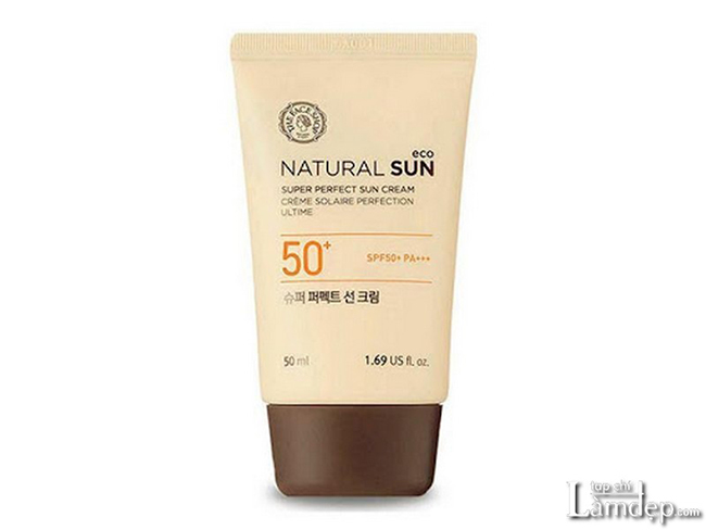 Kem chống nắng The Face Shop Natural Sun Eco Super Perfect Sun Cream