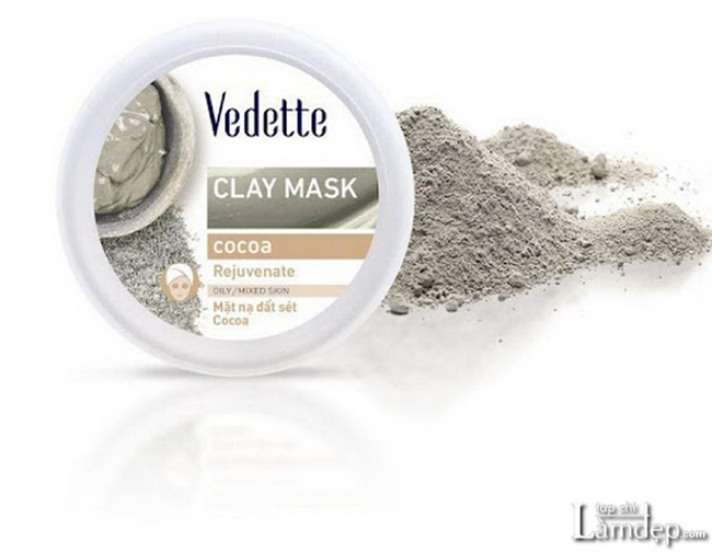 Mặt nạ đất sét Vedette Clay Facial Mask Cocoa