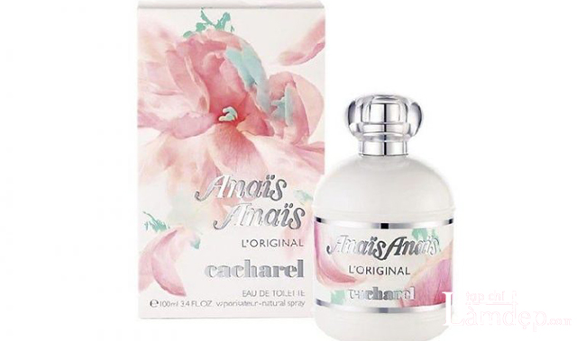 Nước hoa Pháp Anais nổi bật với mùi hương thanh lịch, lãng mạn