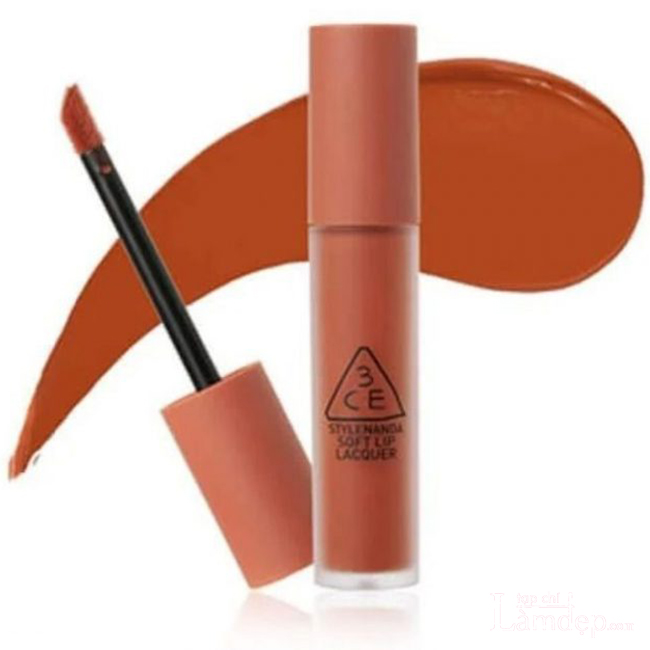 3CE Soft Lip Lacquer Tawny Red