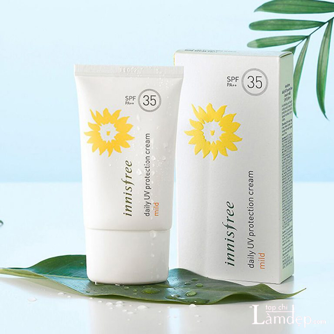 Kem chống nắng Innisfree Daily UV Protection Cream Mild