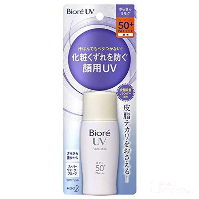 Kem chống nắng vật lý Biore UV Perfect Face Milk 