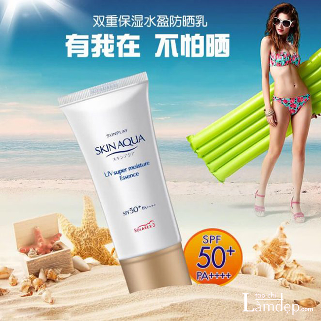 Kem chống nắng Skin Aqua UV Super Moisture Essence