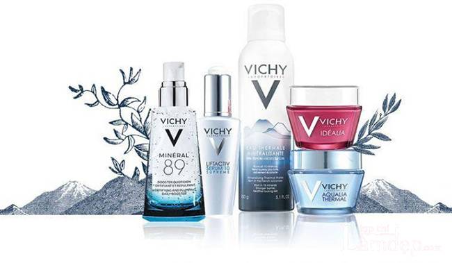 Vichy cung cấp các dòng sản phẩm rất đa dạng