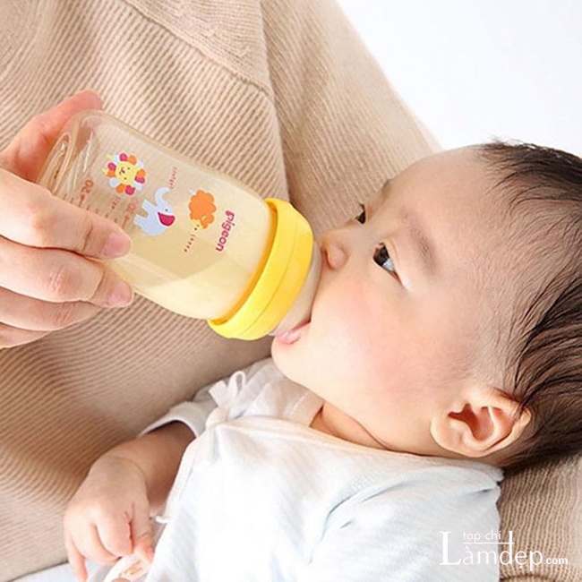 Bình sữa Pigeon nội địa Nhật có tốt không?