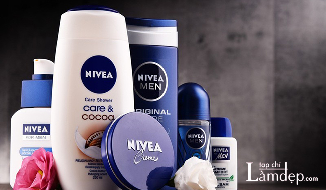Nivea là thương hiệu nổi tiếng về các sản phẩm dưỡng da