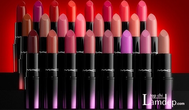 Trọn bộ 24 cây son trong bộ sưu tập Mac Love Me Lipstick