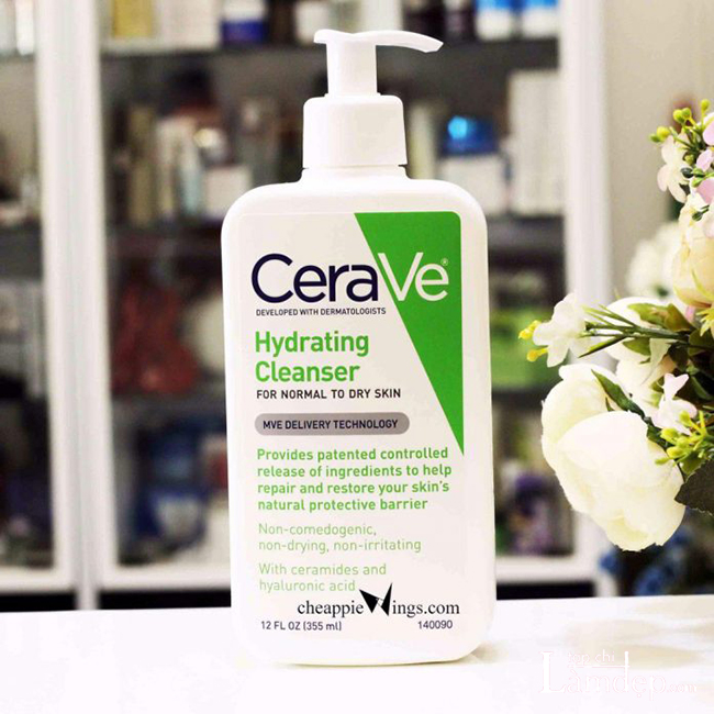 Hình ảnh: Sữa rửa mặt cho da hỗn hợp Cerave Hydrating Cleanser For Normal To Dry Skin