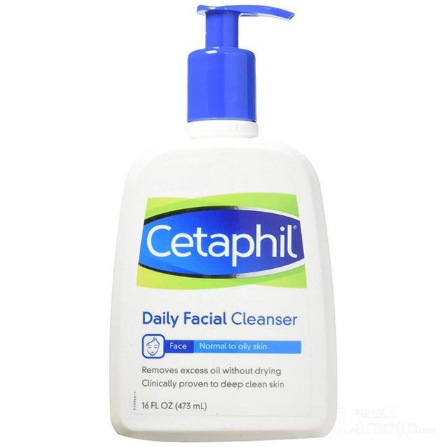 kết cấu sữa rửa mặt cho da hỗn hợp Cetaphil Daily Facial Cleanser
