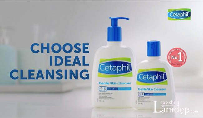 kết cấu sữa rửa mặt cho da nhạy cảm Cetaphil Gentle Skin