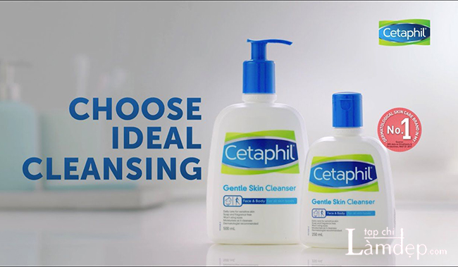 Sữa rửa mặt cho da khô Cetaphil Gentle Skin Cleanser