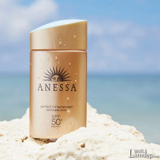 Kem chống nắng Nhật Bản Shiseido Anessa Perfect UV Sunscreen Skincare Milk