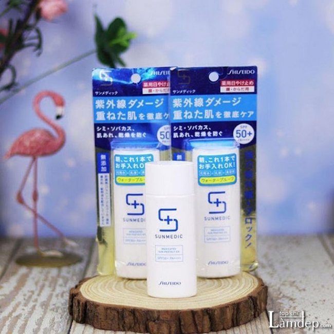 Kem chống nắng Nhật Bản Shiseido Sunmedic White Project