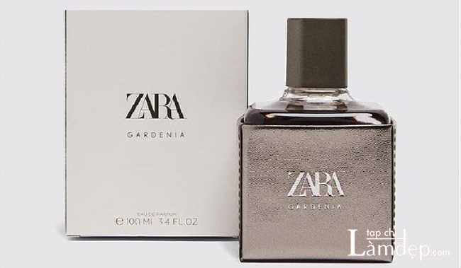 Nước hoa Zara Gardenia có hương thơm ngọt dịu