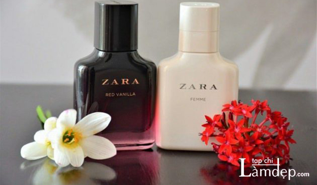 Zara hợp tác với nhiều tên tuổi nổi tiếng trong ngành chế tạo nước hoa để tạo ra nhiều mùi hương đặc biệt