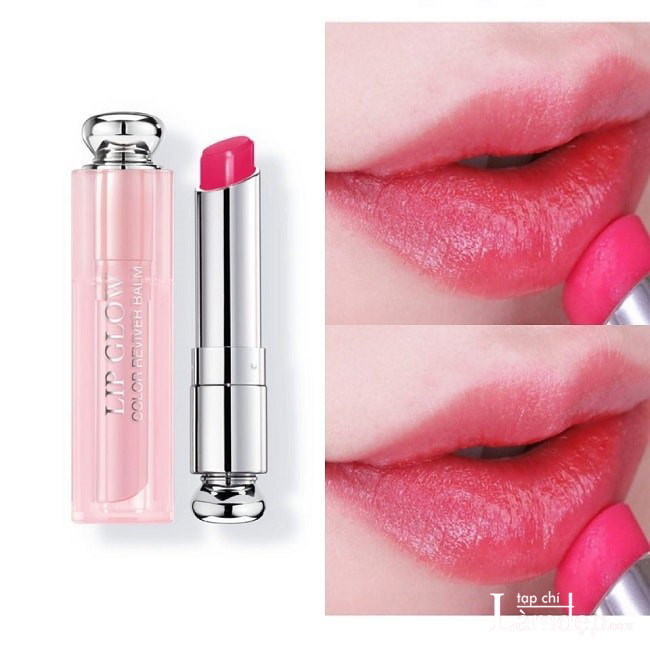 Dior Addict Lip Glow 007 Raspberry đỏ hồng ánh tím nhẹ 
