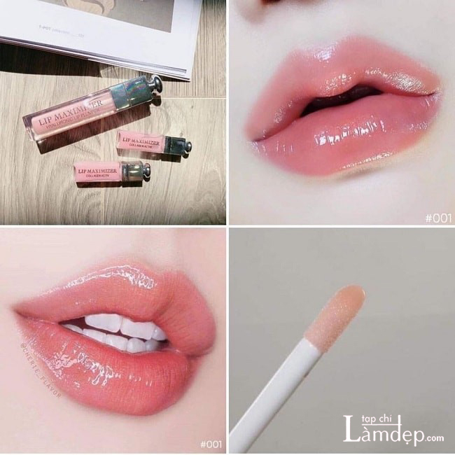 Dior Lip Maximizer 001 Pink cho hiệu ứng môi căng mọng