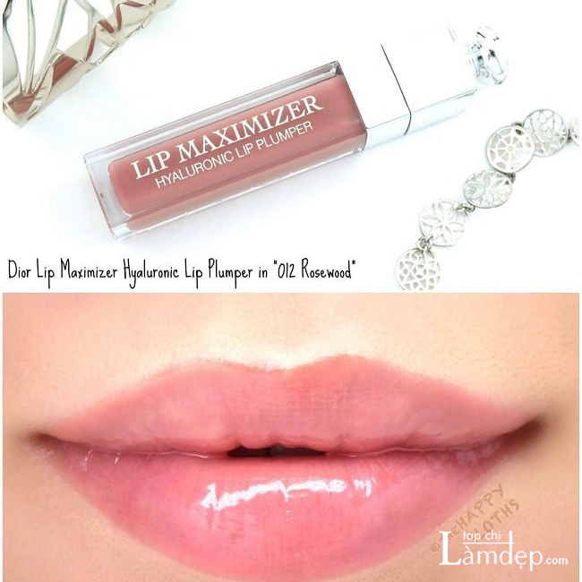 Dior Lip Maximizer 012 Rosewood rất dễ dùng và tự nhiên 