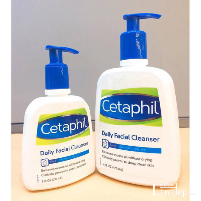  Sữa rửa mặt cho da hỗn hợp Cetaphil Daily Facial Cleanser