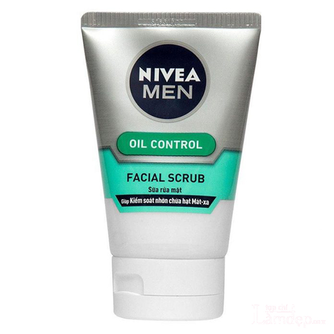 Sữa rửa mặt cho nam da nhờn Nivea Men Oil Control Facial Scrub