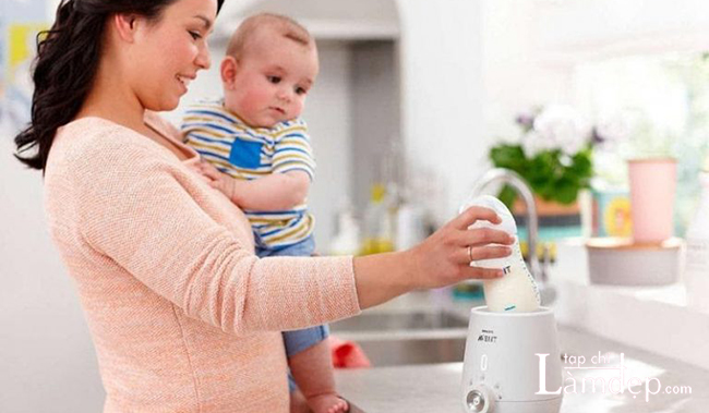 Sử dụng máy hâm nóng sữa đúng cách để an toàn và bền bỉ