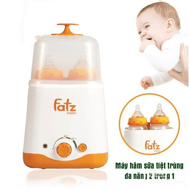 Máy hâm nóng sữa tích hợp đa chức năng Fatzbaby FB3002SL