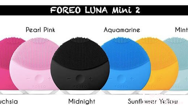 Máy rửa mặt Foreo Luna Mini 2 có 6 màu