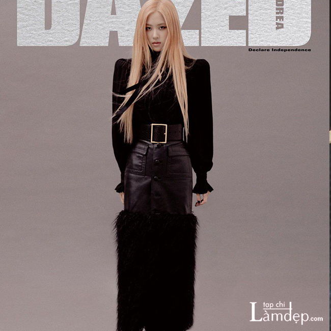 Rose xuất hiện đầy cá tính trên trang bìa tạp chí Dazed