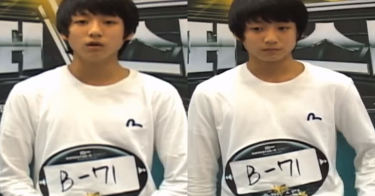 Jungkook khi tham gia chương trình Superstar K năm 15 tuổi
