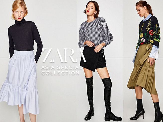 Các bộ sưu tập của Zara luôn rất bắt trend và hợp xu hướng