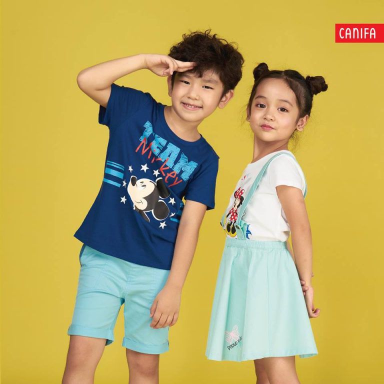 Dòng sản phẩm Canifa Kids của Canifa rất nổi tiếng
