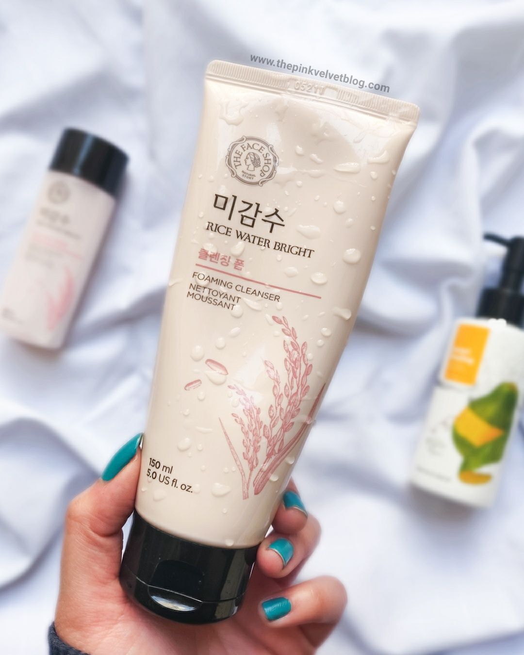 Sữa rửa mặt The Face Shop Rice Water Bright Foaming Cleanser