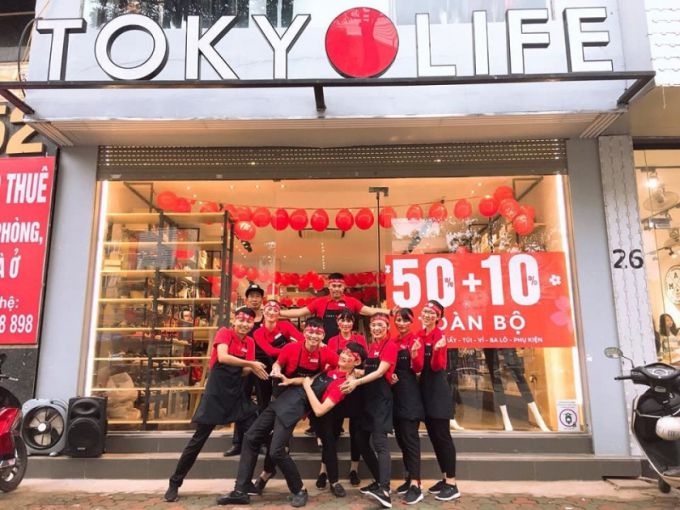 Thương hiệu TokyoLife đang ngày càng nổi tiếng tại Việt Nam